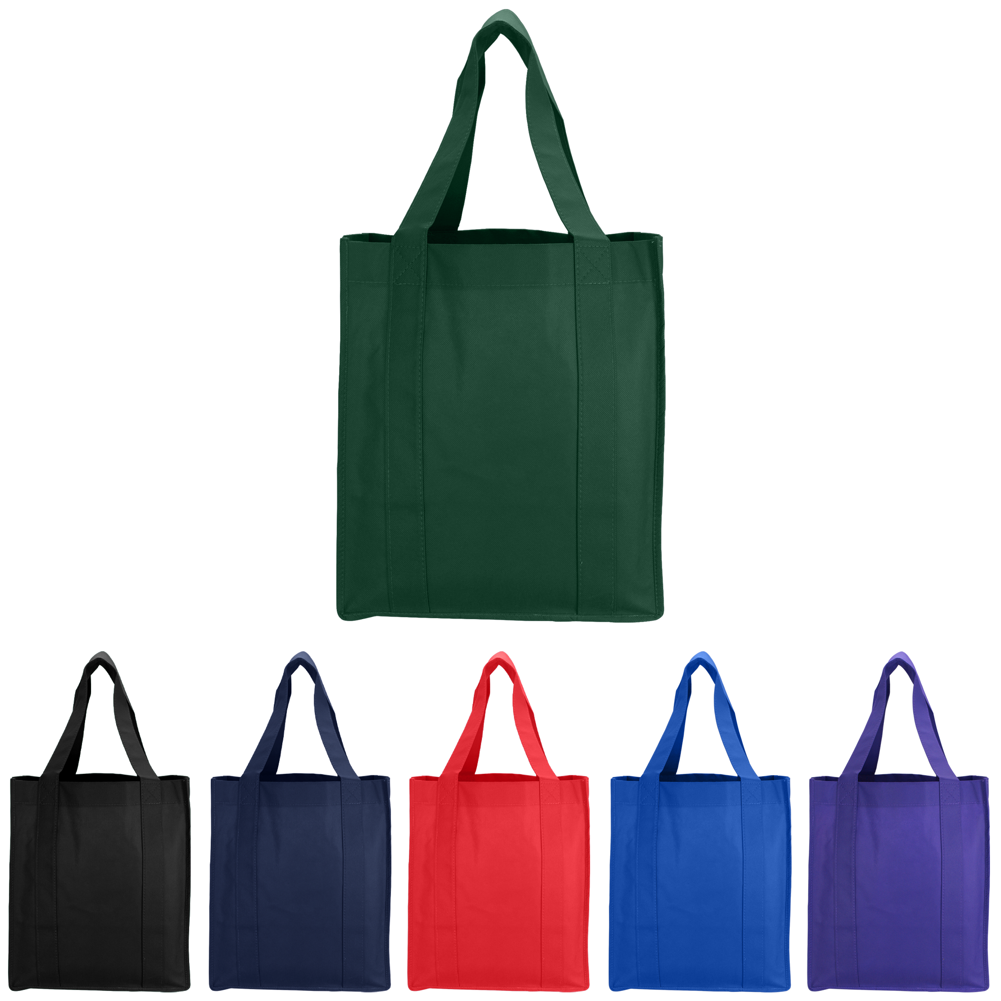 North Park - Non-Woven Shopping Tote Bag - Metallic imprint 4