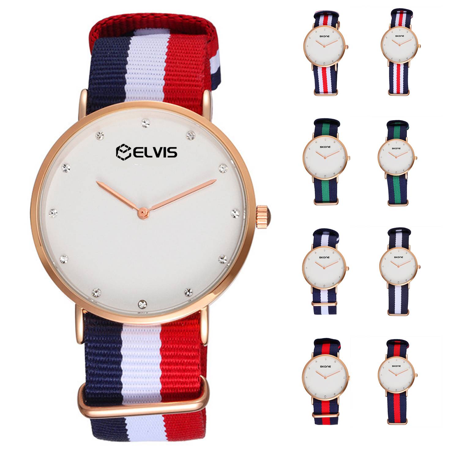 Rainbow Strap Quartz Watch 6