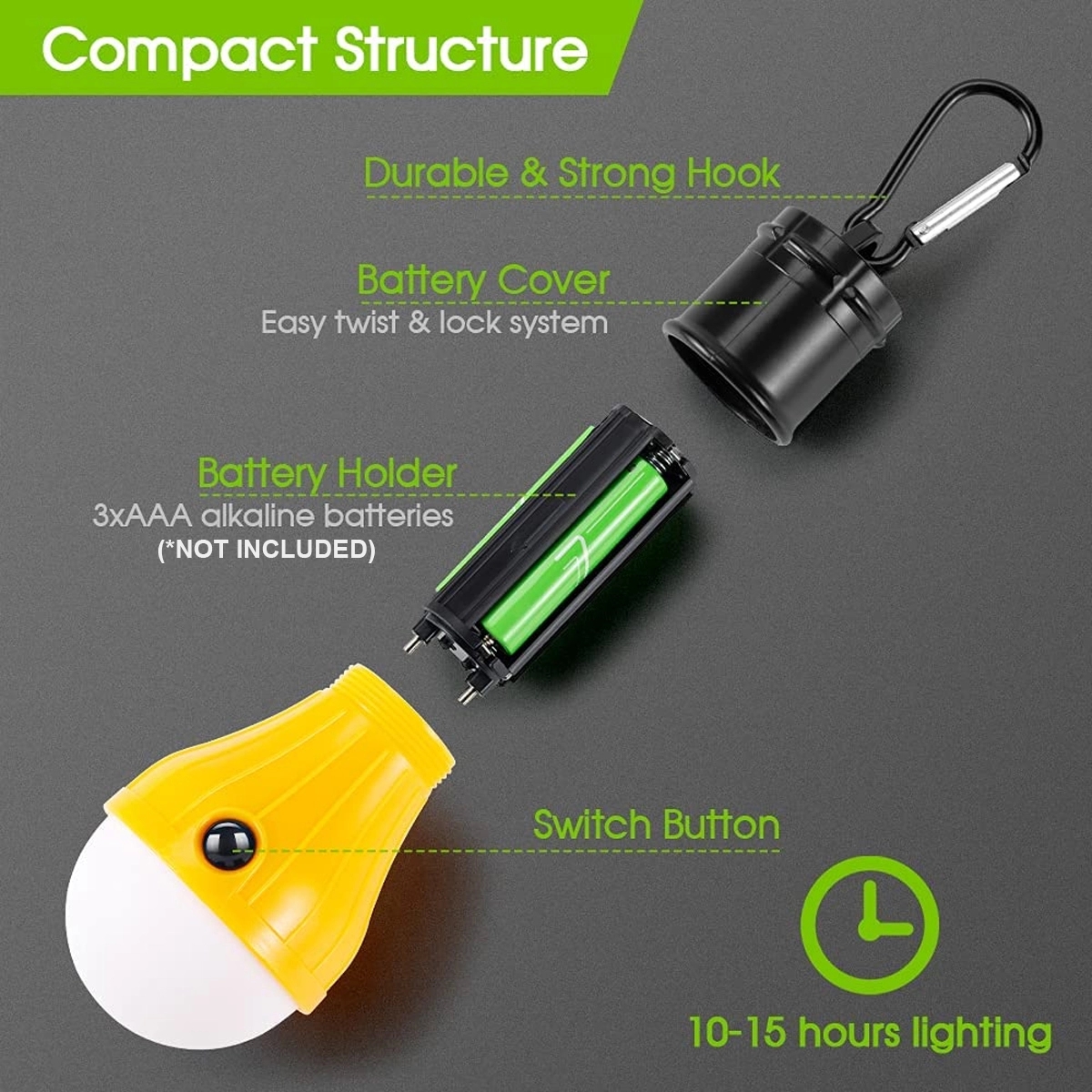 Portable Camping Lantern Bulb 1