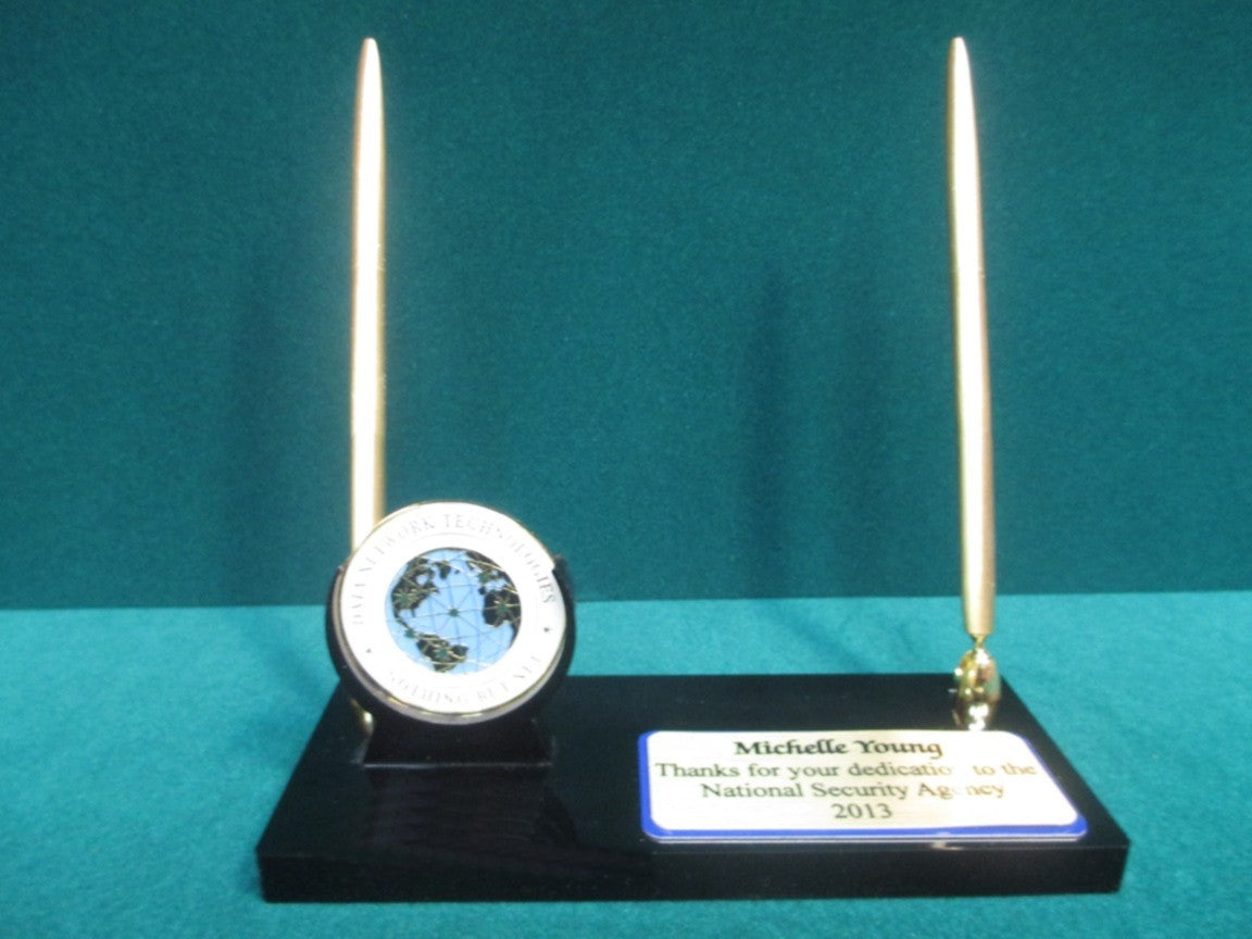Acrylic Coin Holder And Pen Set 5