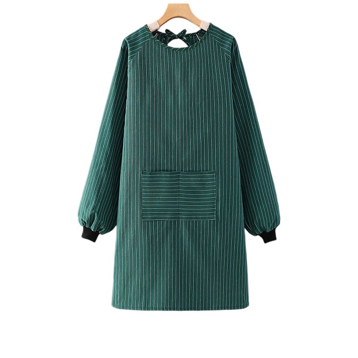 Protective Cooking Apron with Ties 2