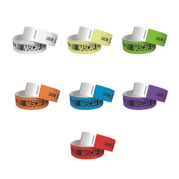 1" Tyvek® Wristband - One Color Imprint 3