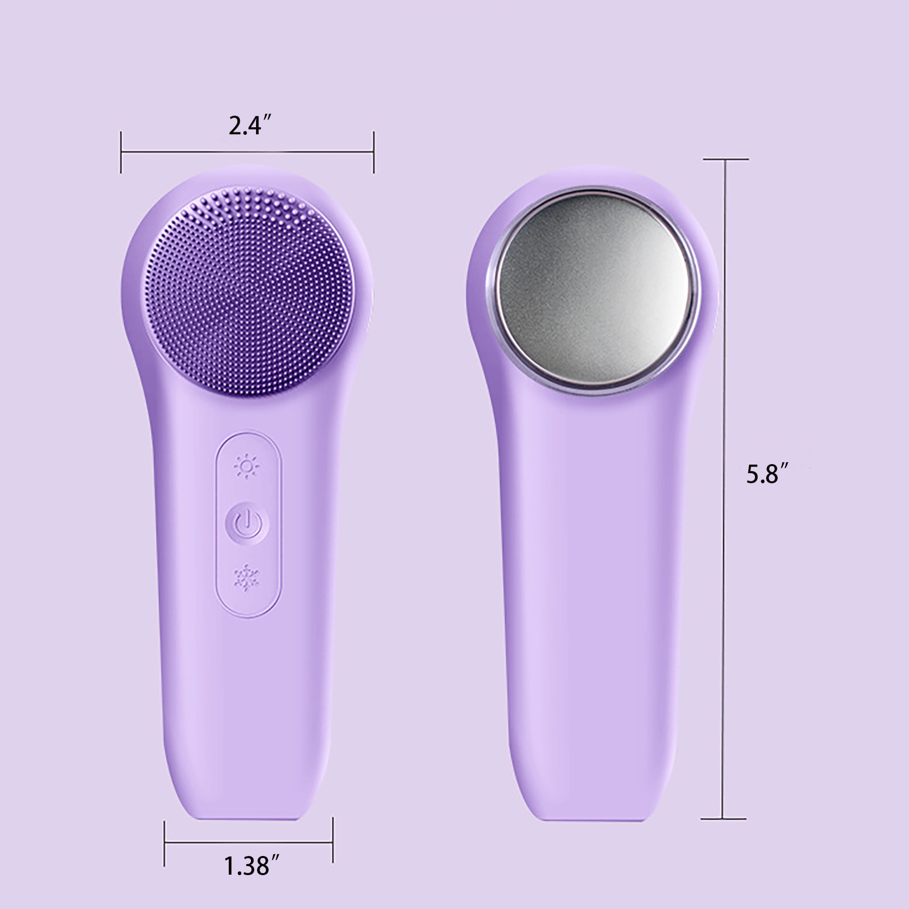 Rechargeable Electric Silicone Face Scrubber 8