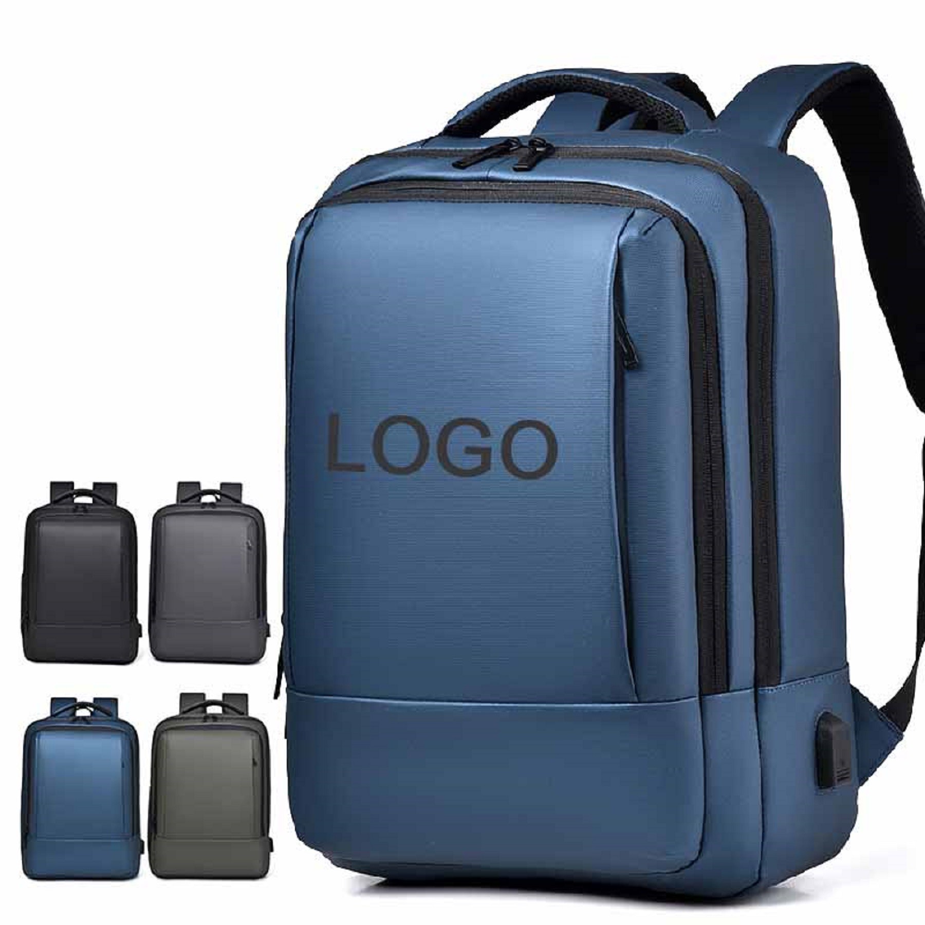 Men's Business Waterproof 35L Large Capacity Backpack