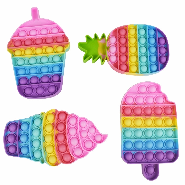 Push Bubble Pops Fidget Sensory Antistress Kids Toy 6