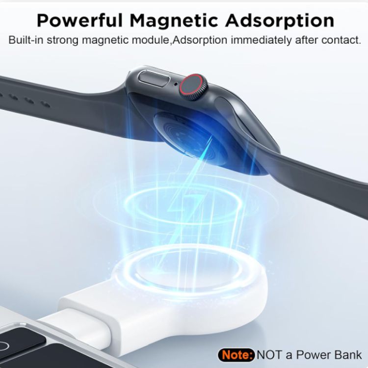 Portable iWatch USB Wireless Charger 3