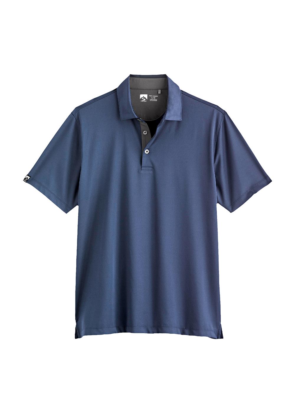 Storm Creek Men's Visionary III Solid Short Sleeve Polo 21