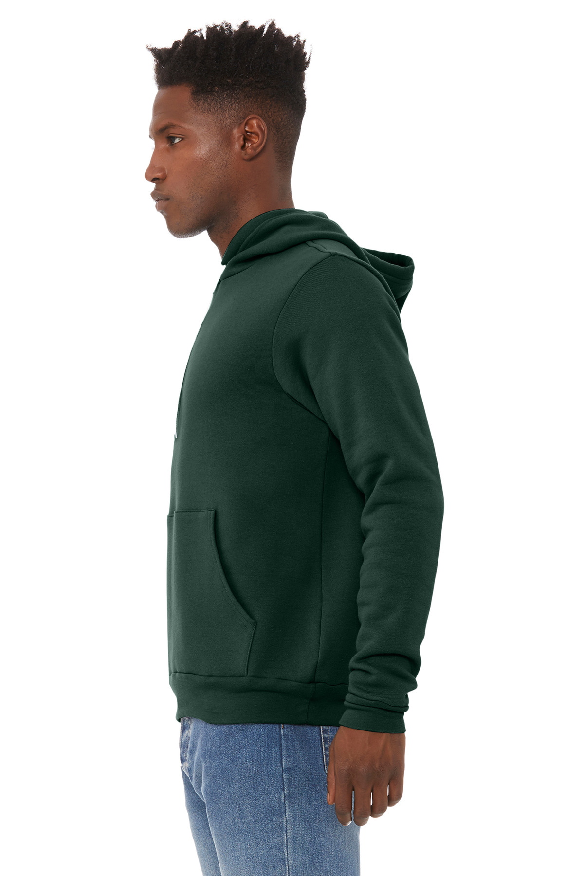 BELLA+CANVAS Unisex Sponge Fleece Pullover Hoodie. BC3719 5