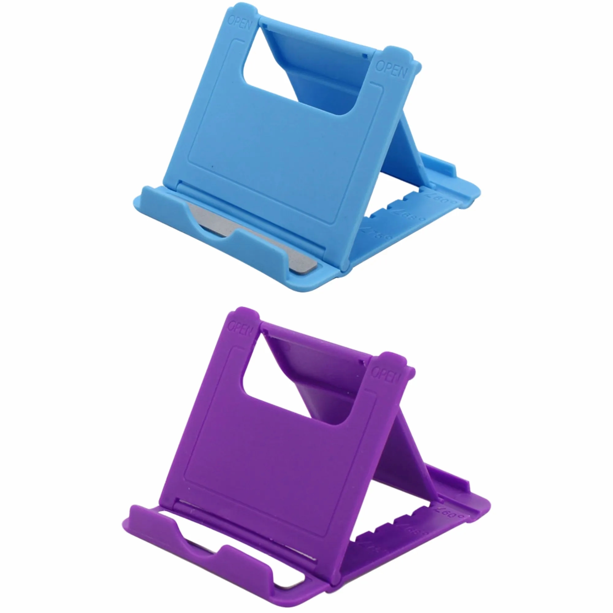 Foldable Phone Tablet Stand, Portable Logo Print 3