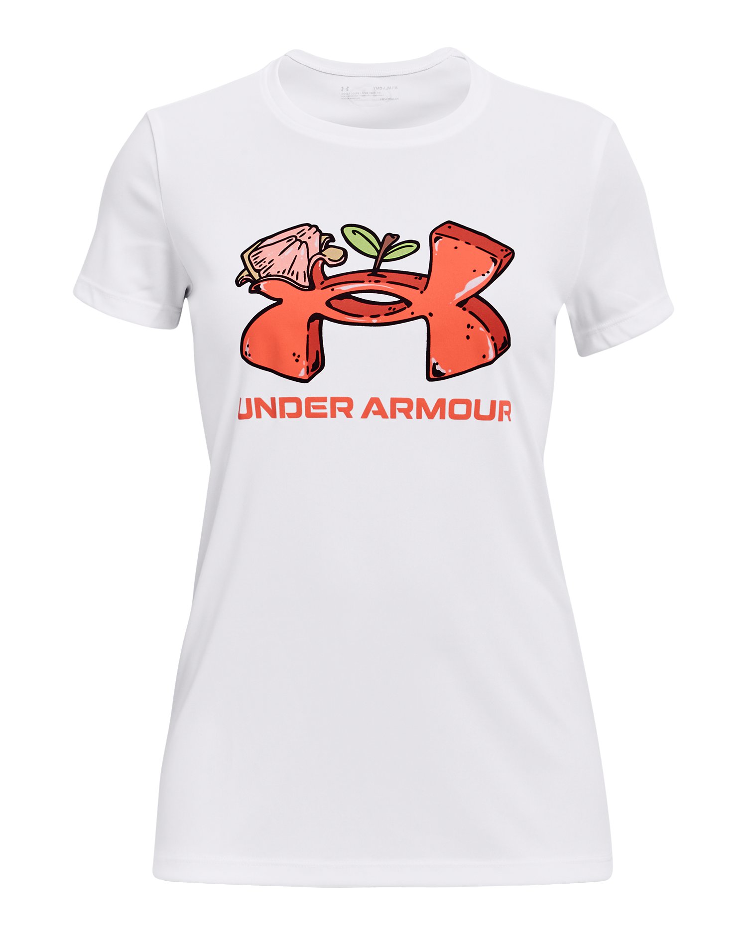 Girls' UA Tech Short Sleeve 3