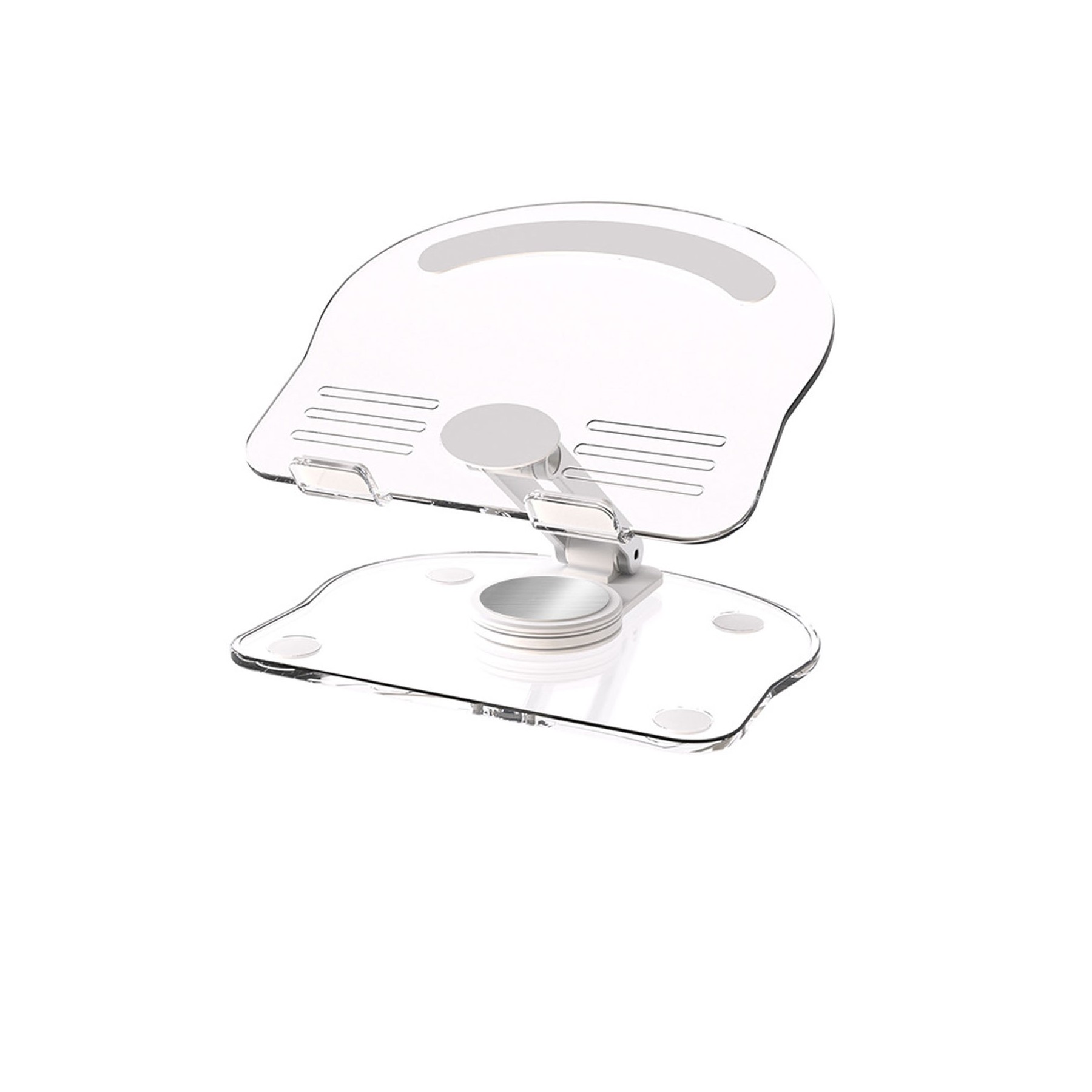 Portable Acrylic Ergonomic Computer Stand 4