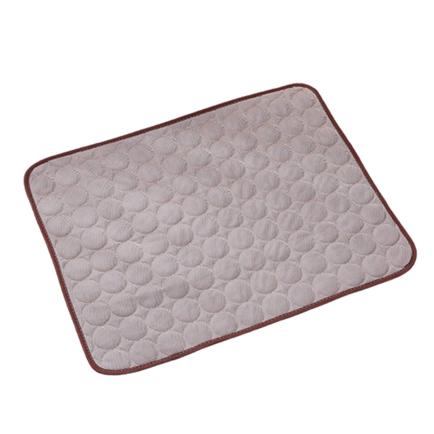 Reusable Cooling Pet Mat – Ice Silk, Breathable & Soft 6