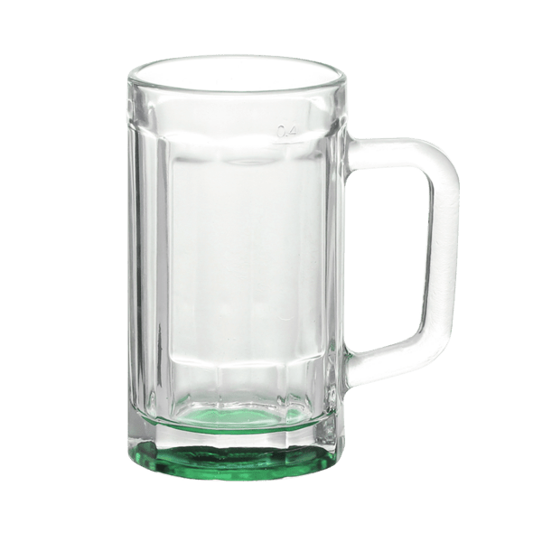 Chug 15 oz. Sports Fan Glass Beer Mug 43
