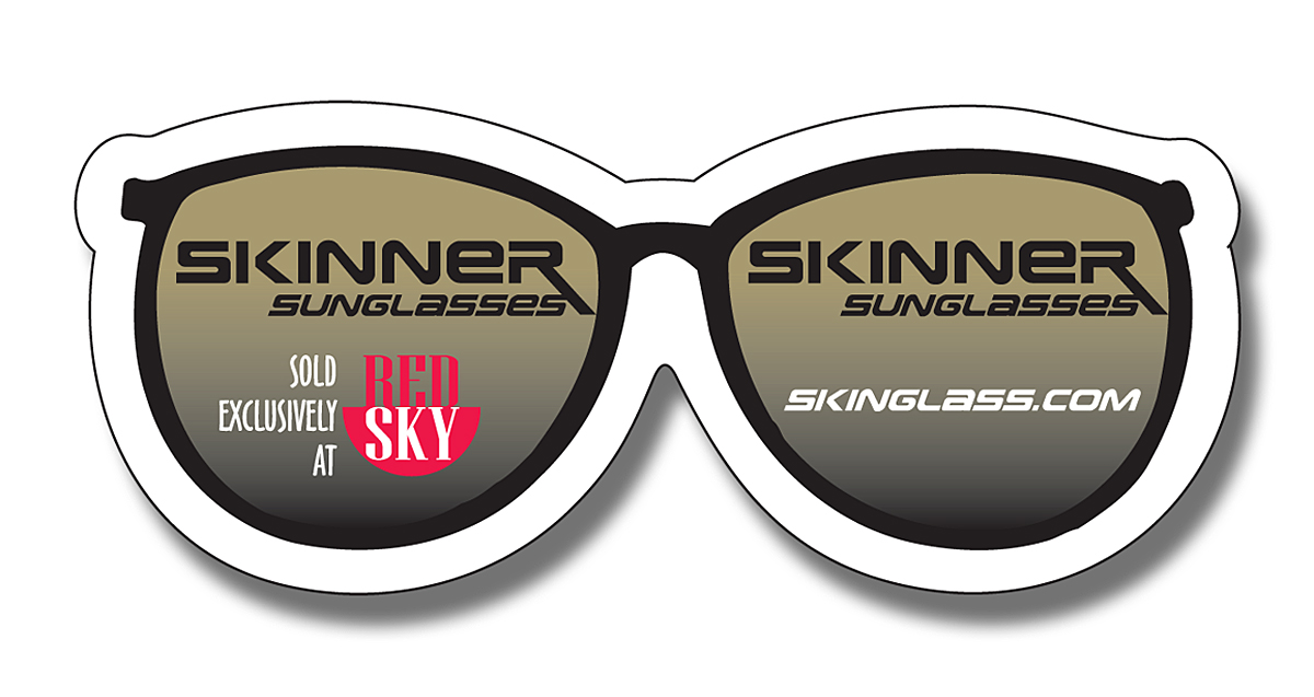 Magnet - EyeGlasses Shape (3.25x1.375) - 20 Mil 4