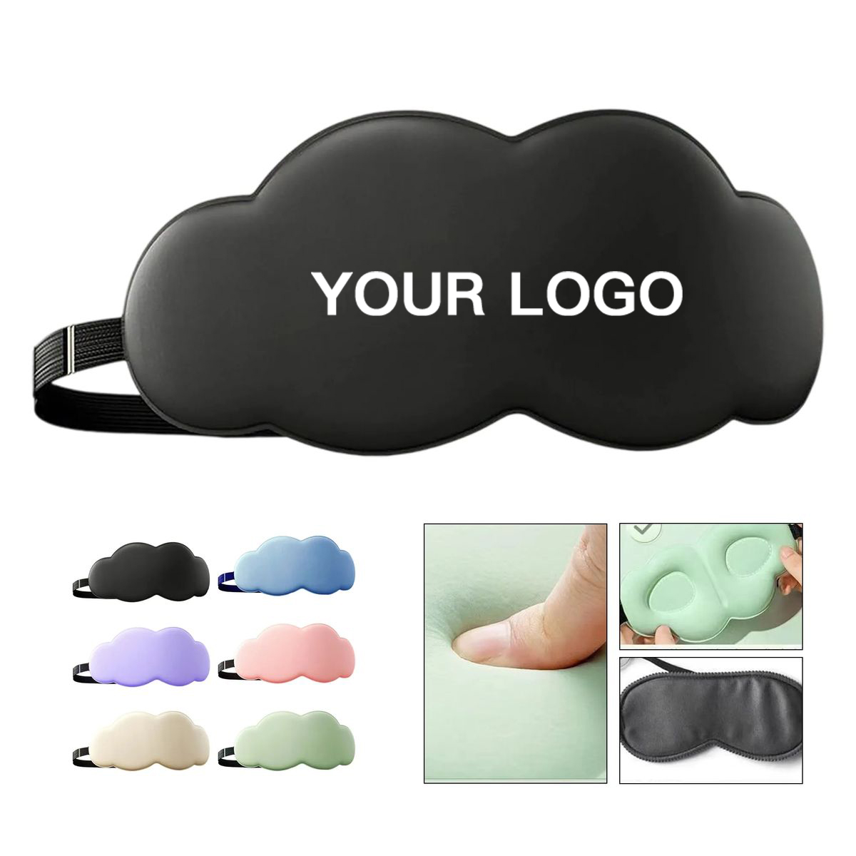 3D Contour Sleep Mask with Breathable Foam Padding 7