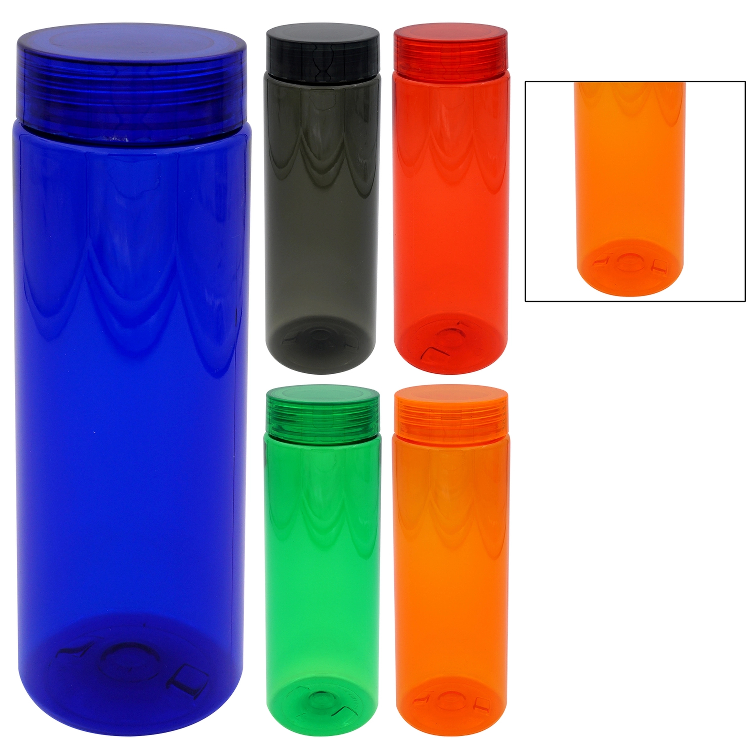 CLEAR VIEW 24 OZ. COLORFUL BOTTLE 4
