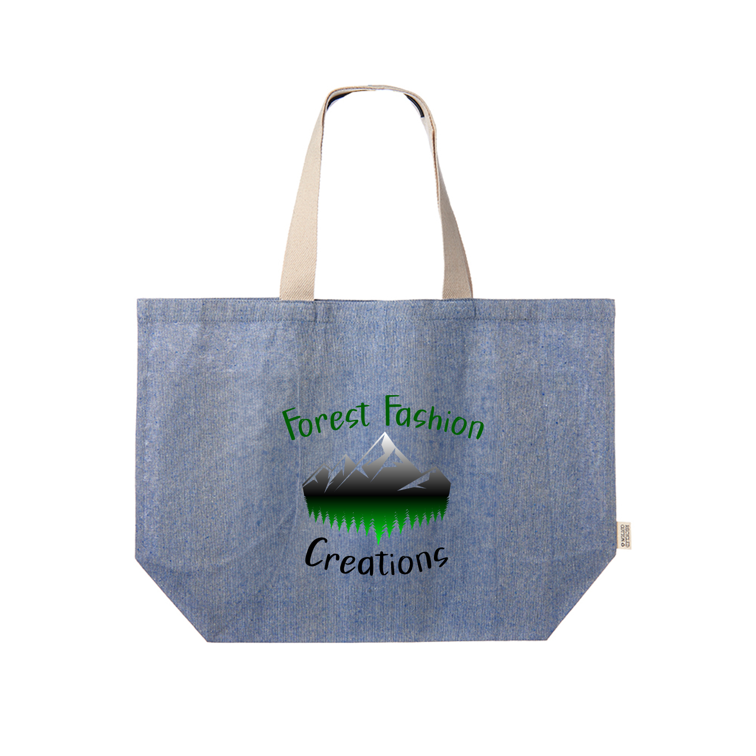 Eco Jumbo Tote Bag (Full Color Imprint), custom tote bag with logo imprint 5