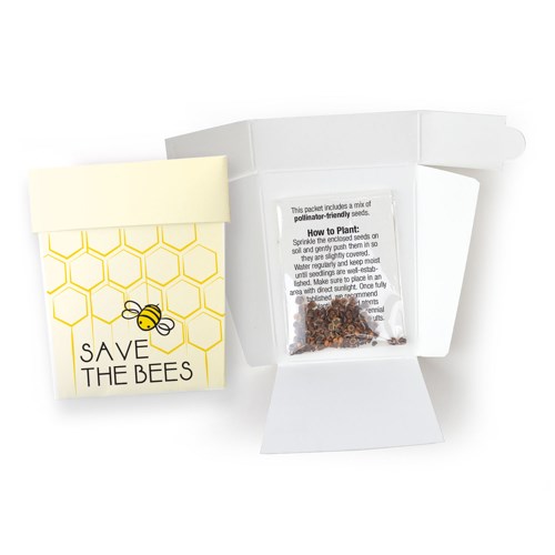 Save the Pollinators - Planter Pot Seed Packet
