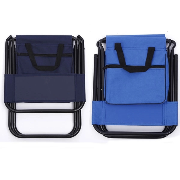 Portable Folding Fishing Chair with Cooler Bag 4