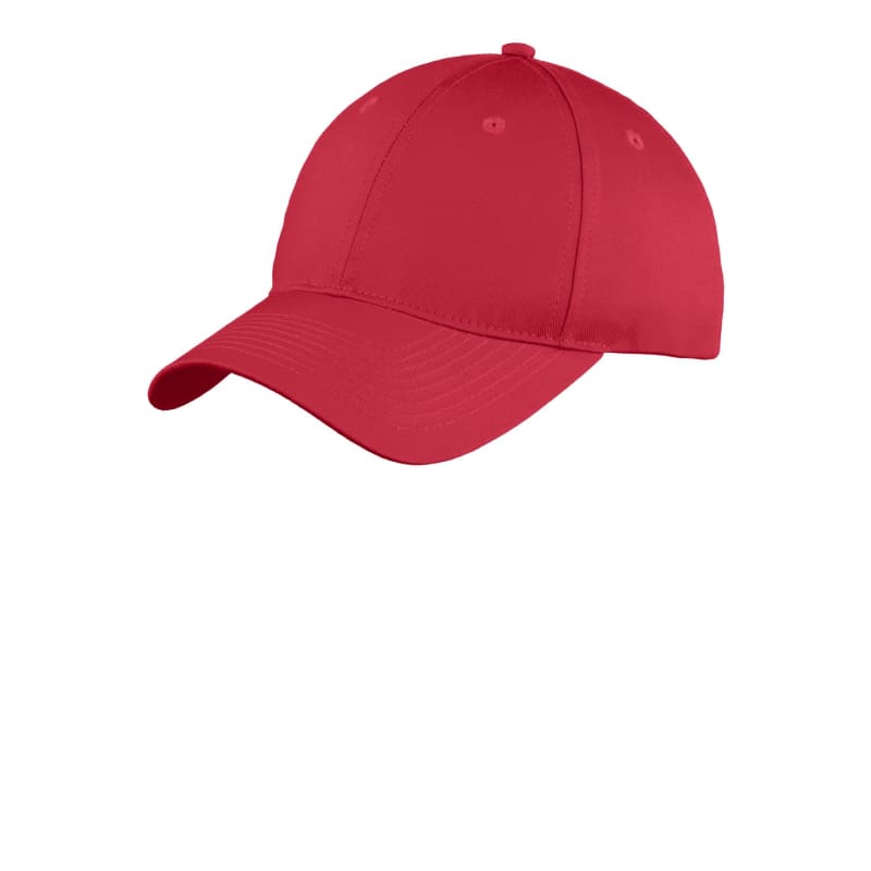 Port & Company Youth Six-Panel Unstructured Twill Cap. 9