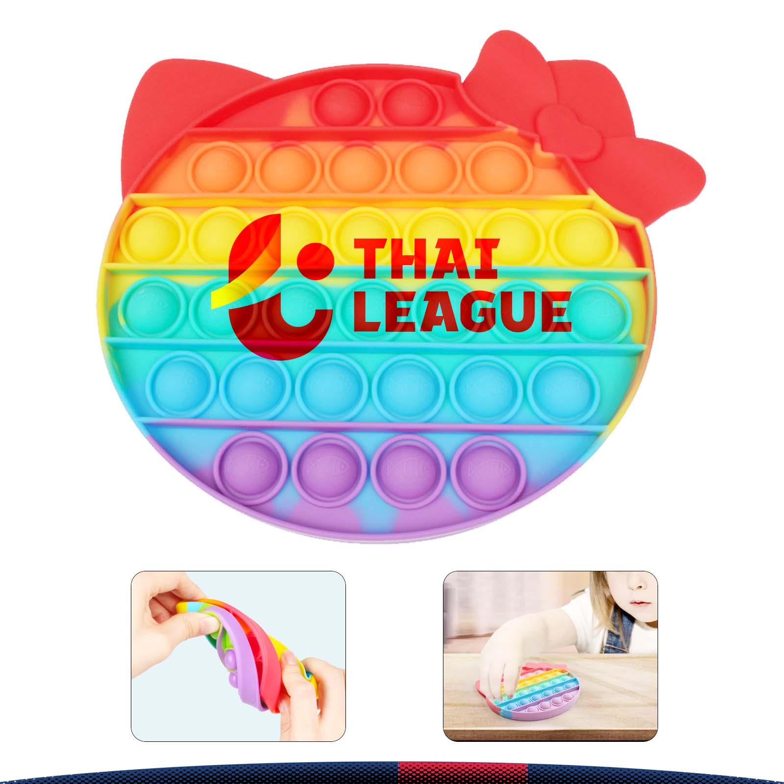 Makeda Rainbow Bubble Fidget Toy 2