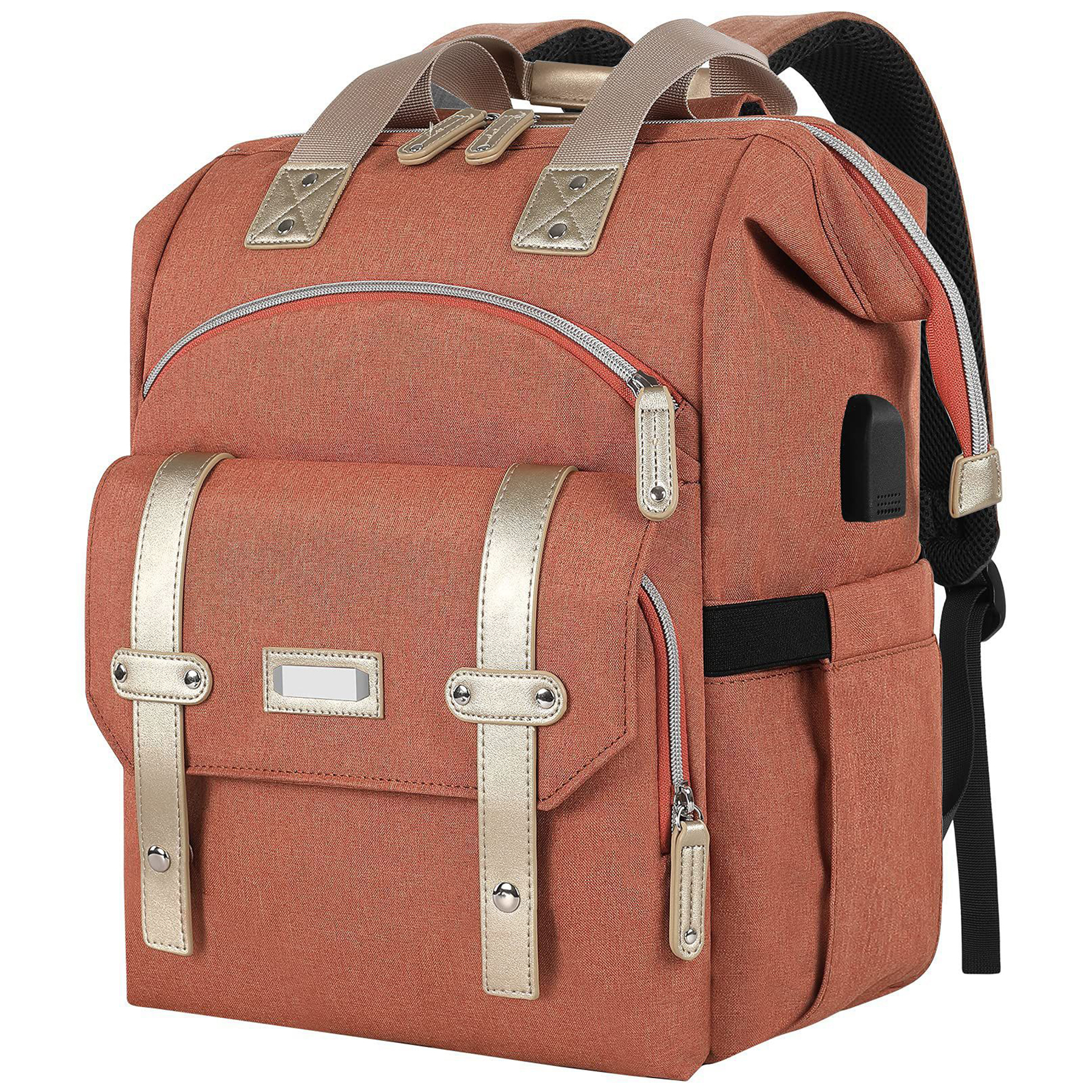 Oxford RFID Anti-Theft USB Travel Diaper Duffel Bag 3