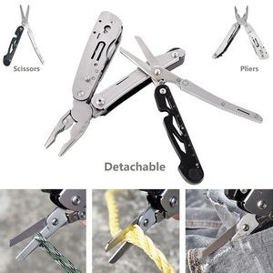 Versatile Multi Functional Scissors And Pliers Tool Kit With Wine Opener 13