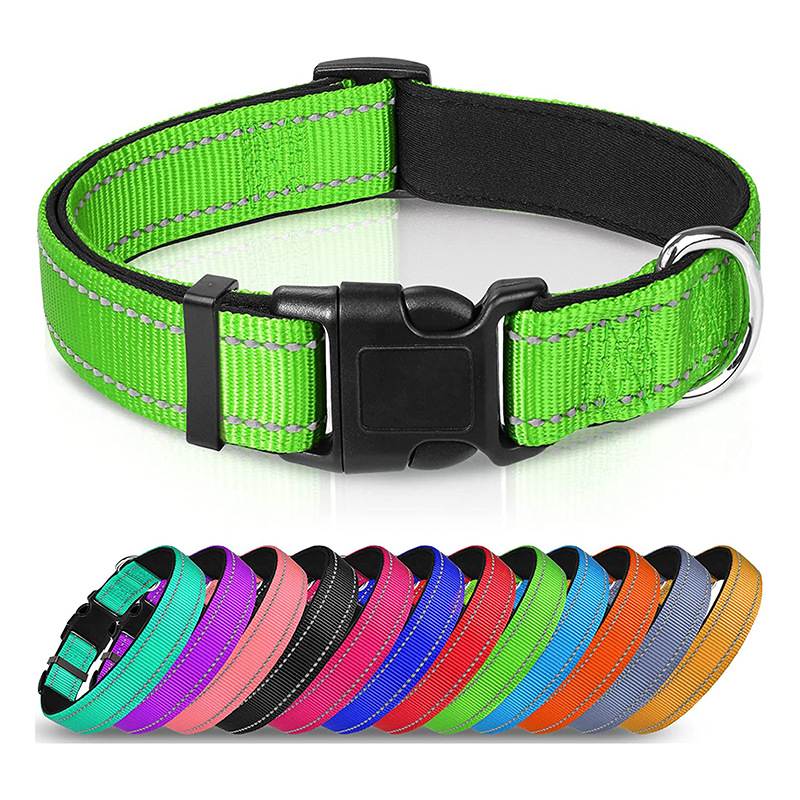 Nylon Reflective Dog Collar 1