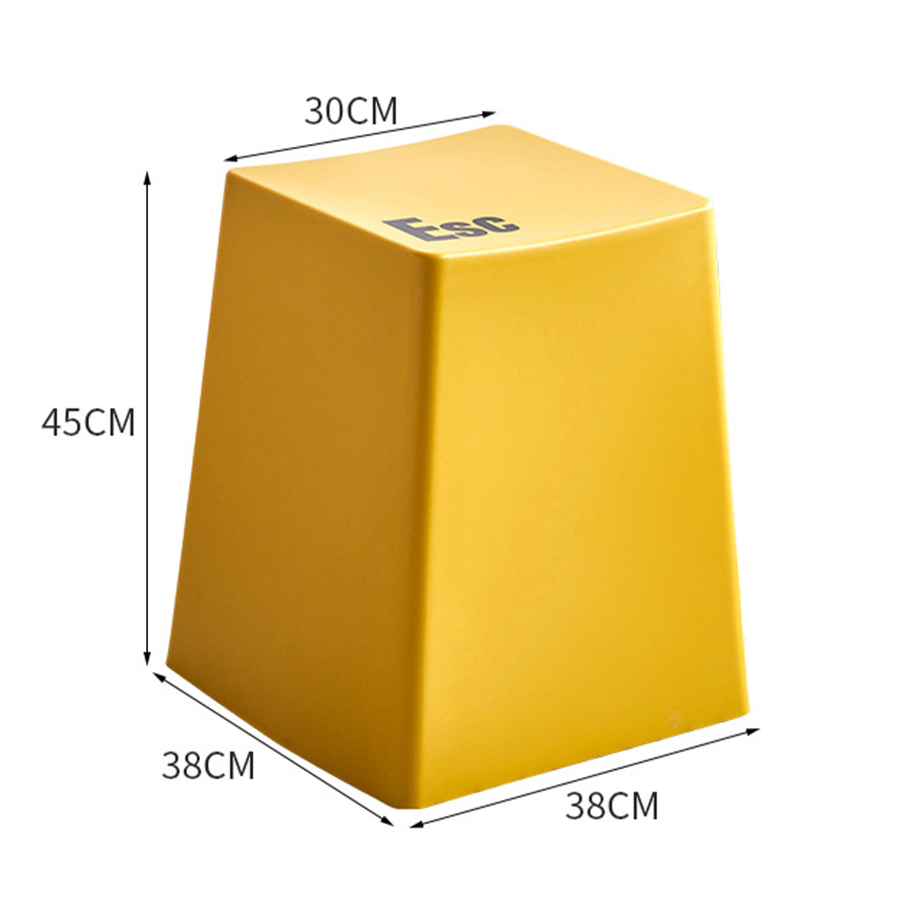Plastic Stackable Stool 2