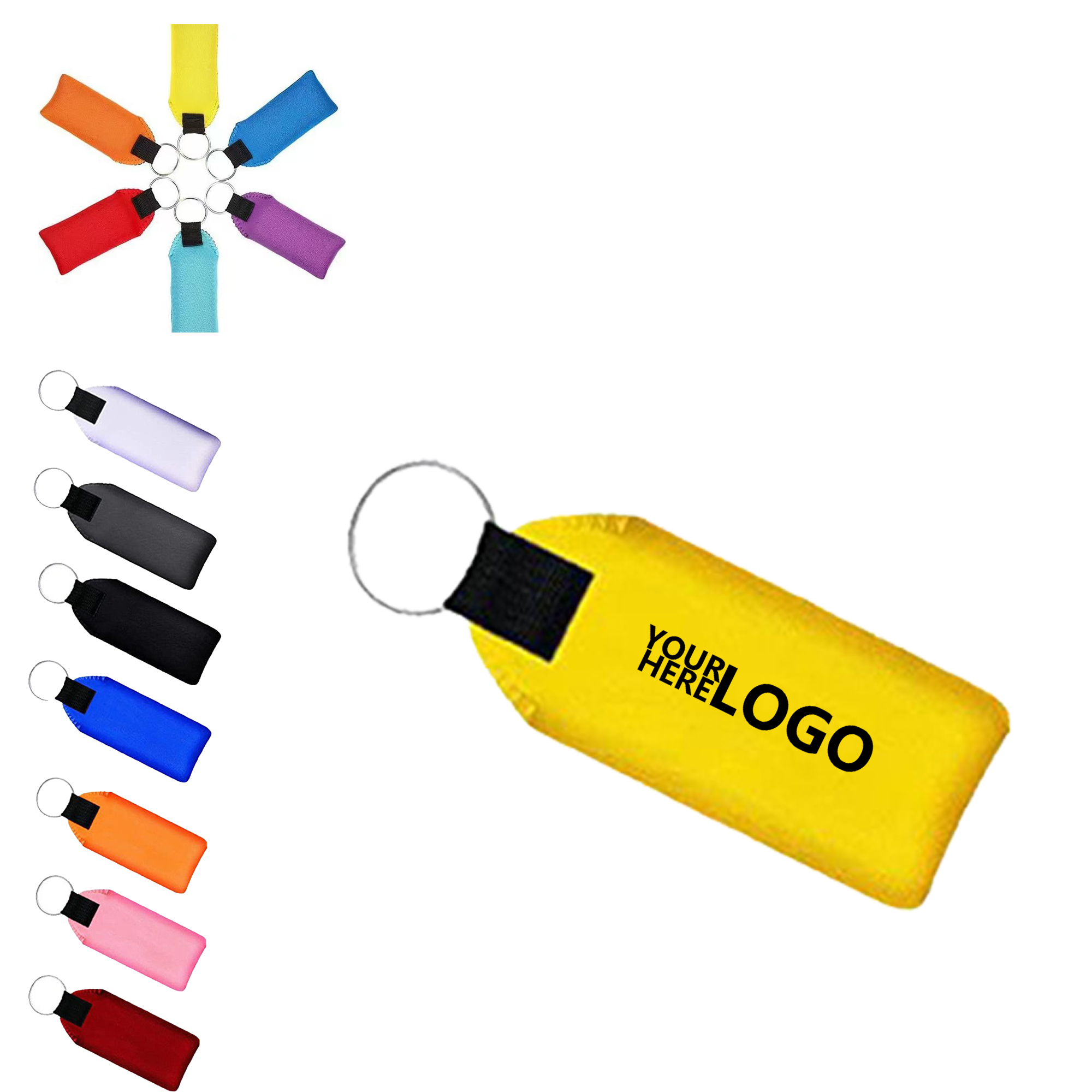 Versatile Rubber Diving Keychain 4