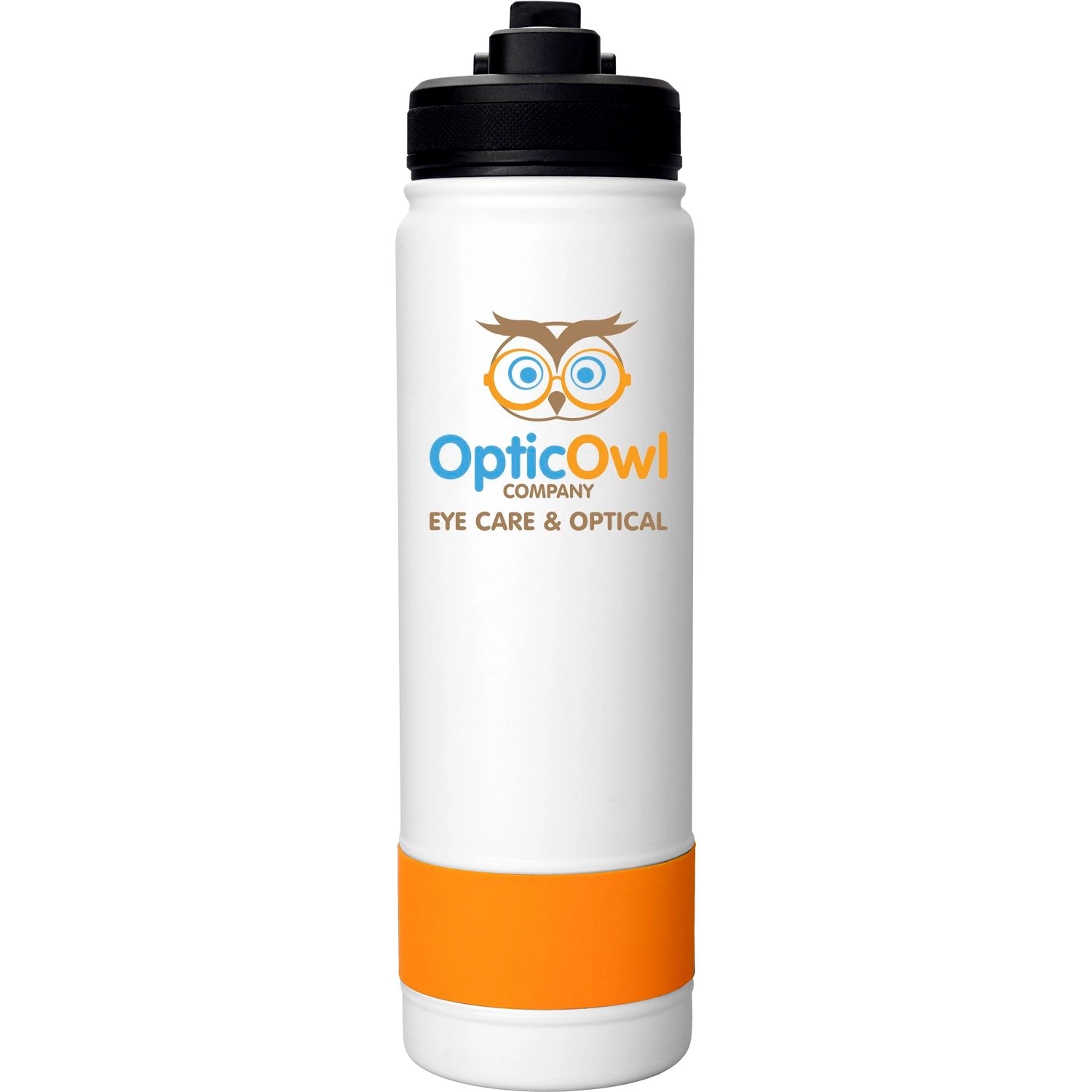 Colorful Pop Up 24 oz. Banded Bottle, custom water bottle with logo imprint 4