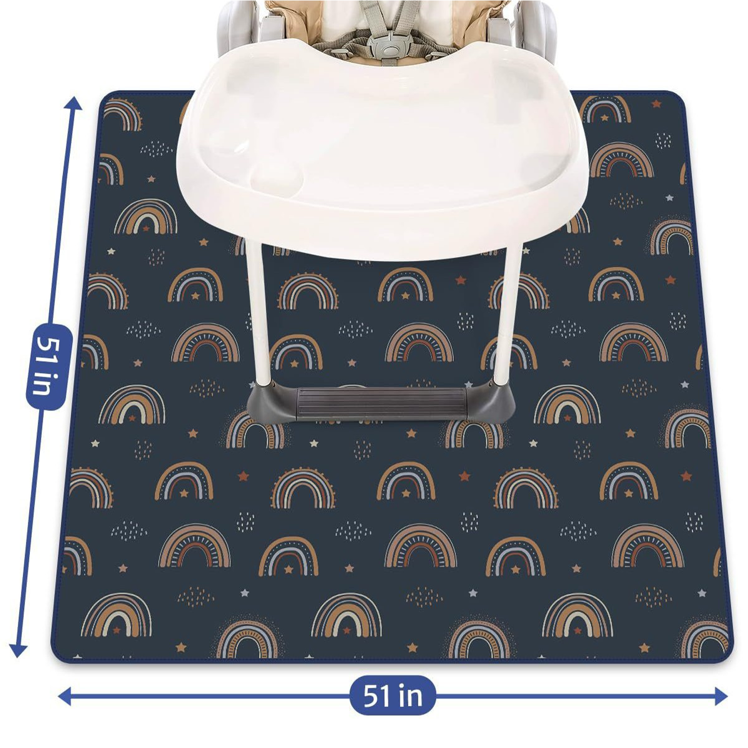 Cotton Waterproof Anti-Slip Baby Splat Mat 2