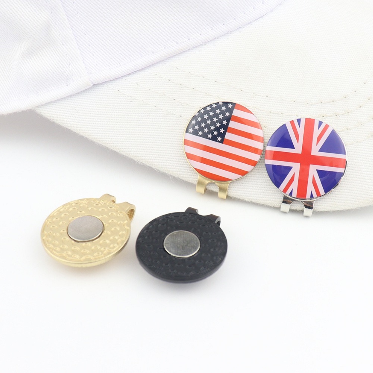 Magnetic Hat Clip Golf Ball Marker 2