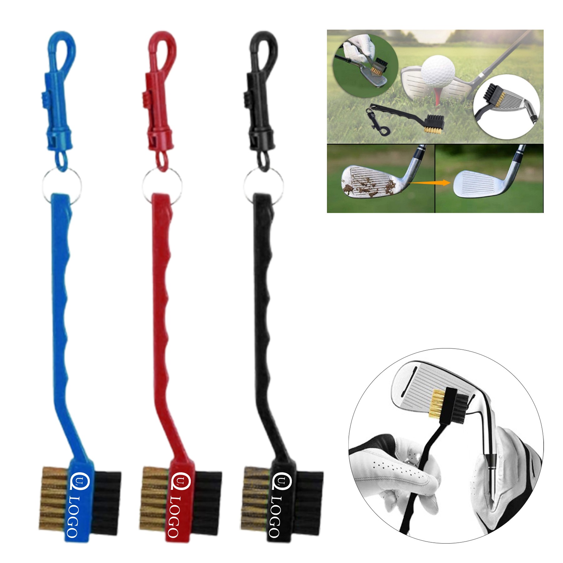 Golf Club Double Brush