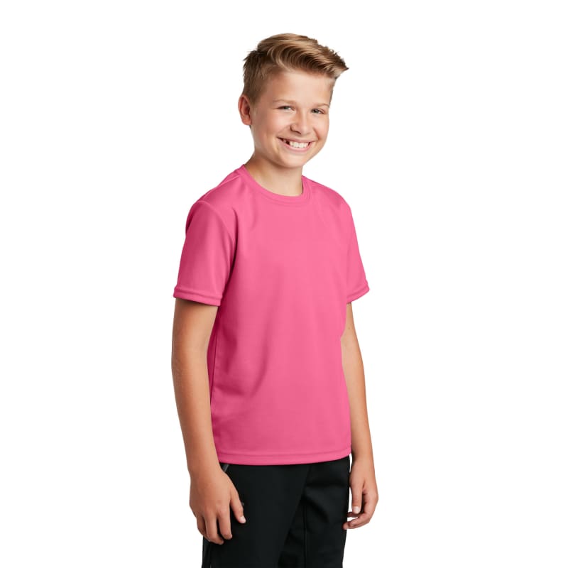 Sport-Tek Youth PosiCharge RacerMesh Tee. 7