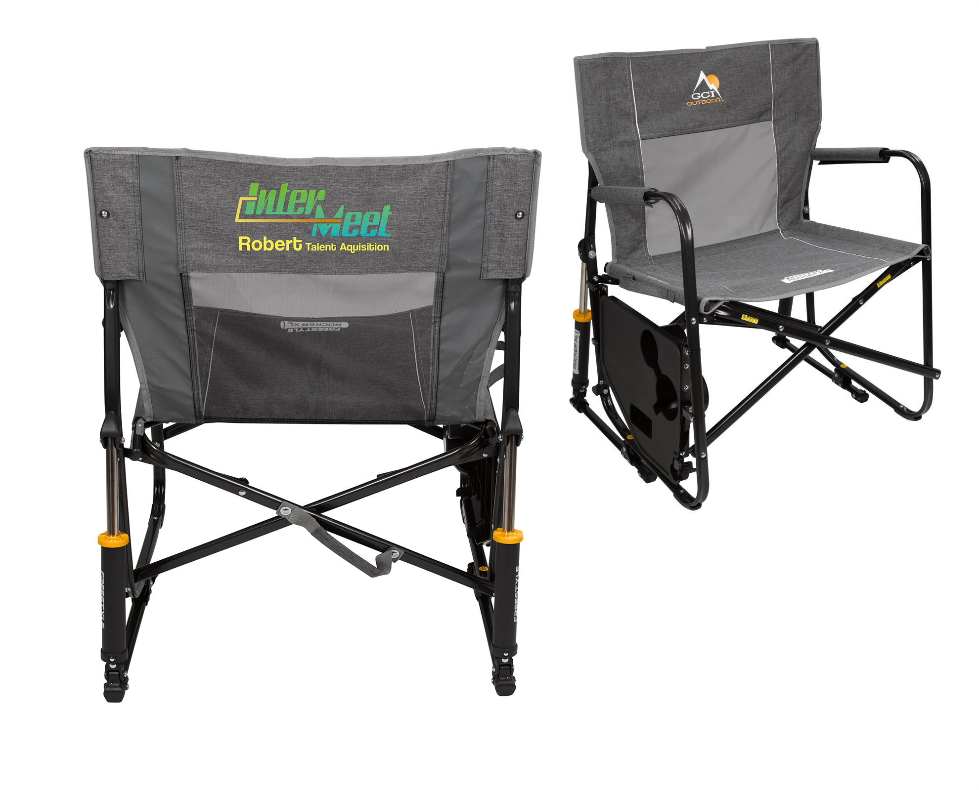 GCI Outdoor® Freestyle Rocker XL™ with Side Table 2