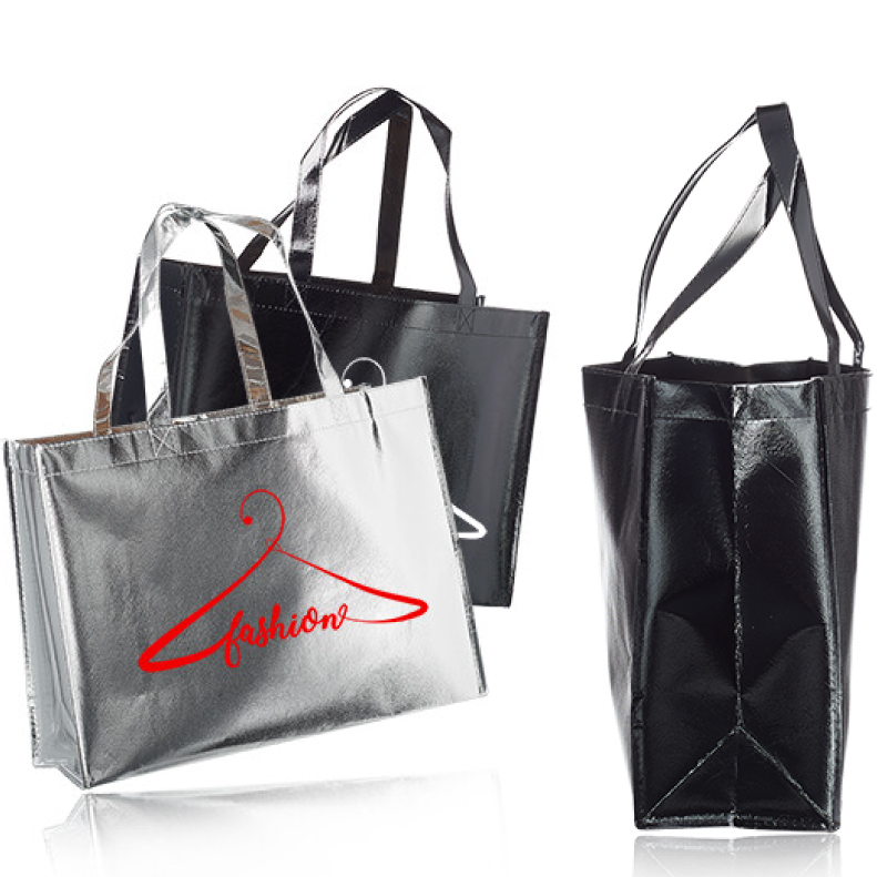 Metallic Laminated Shopping Bag 1