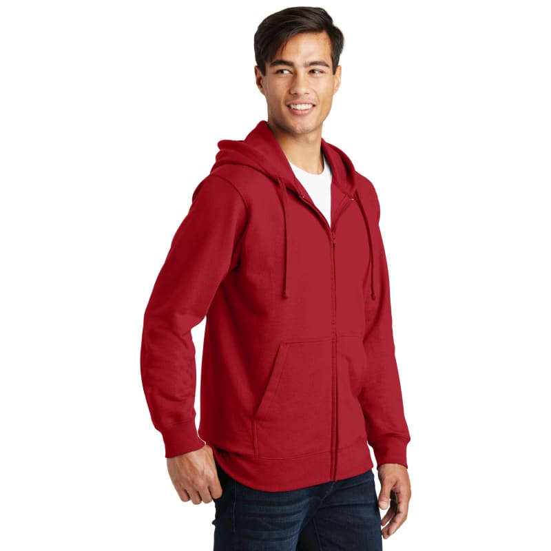 Port & Company Fan Favorite Fleece Full-Zip Hooded Sweatshirt., custom hoodie or sweatshirt with logo imprint 24