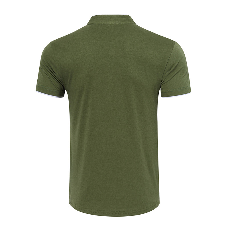 Solid Color Short Sleeve T-Shirt 6