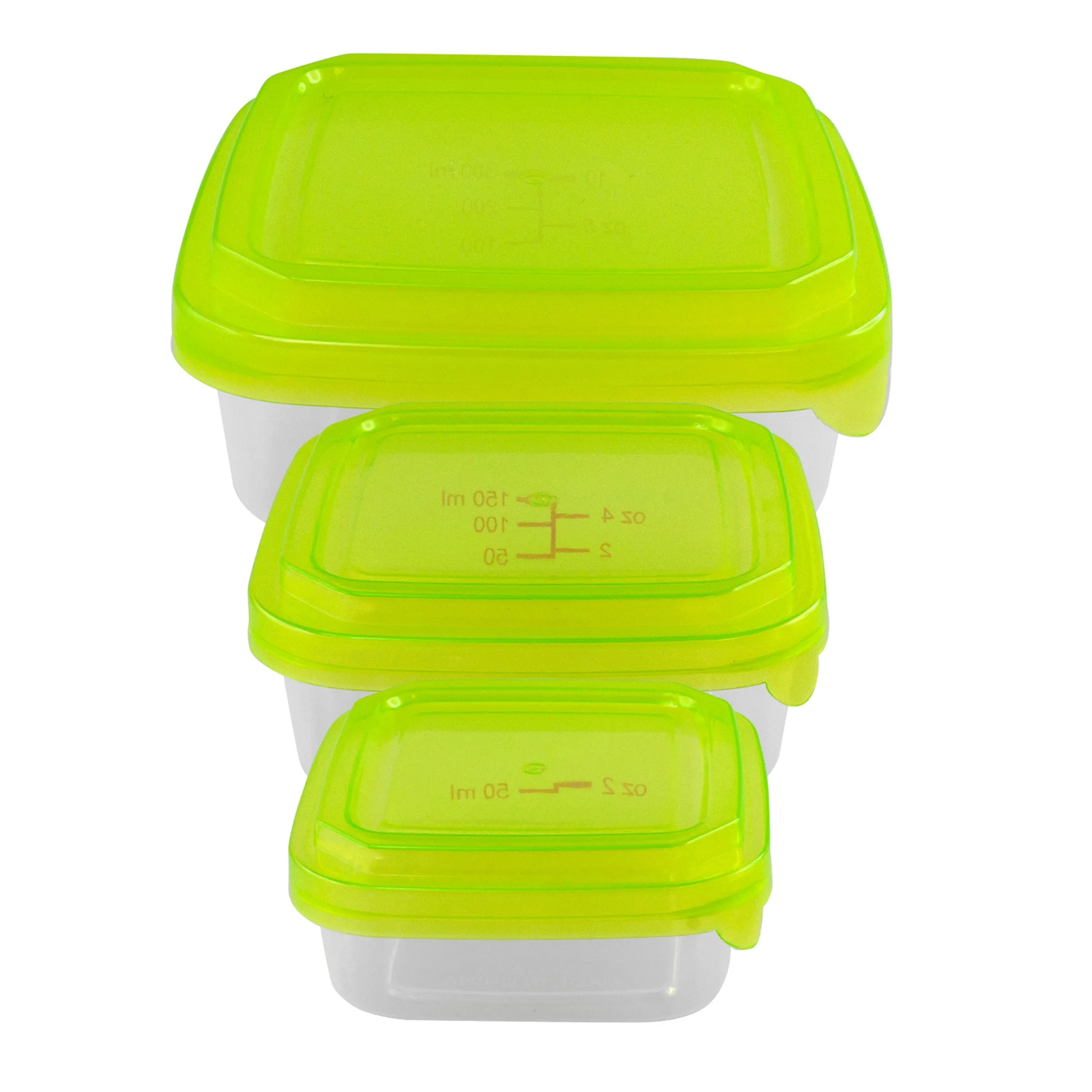 Square Portion Control Containers 15
