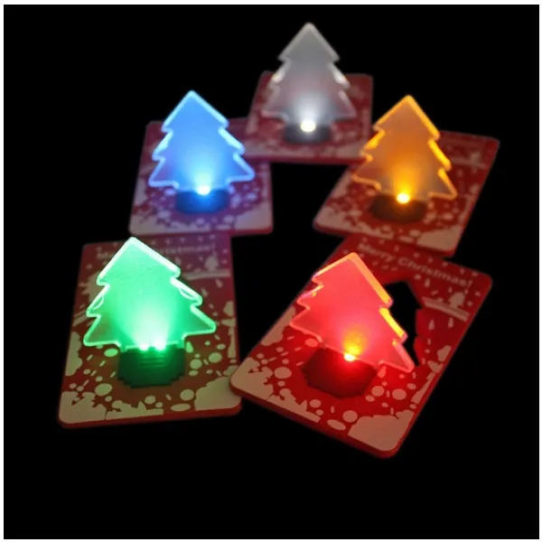 Christmas Tree Folding LED Card Light 6