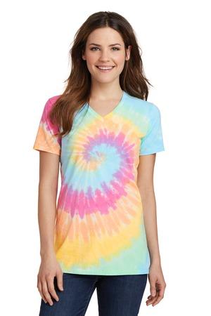Women's Tie-Dye V-Neck Tee