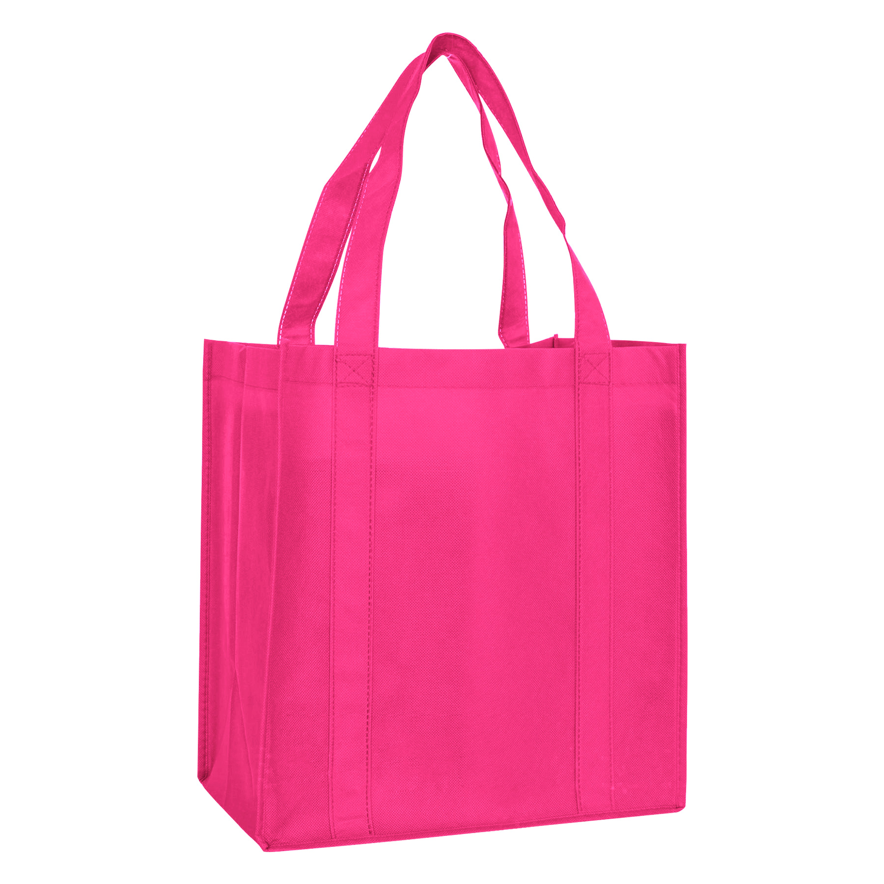 80gsm Grocery Shopping Non-Woven Tote Bag (13" x 15" x 10") 7