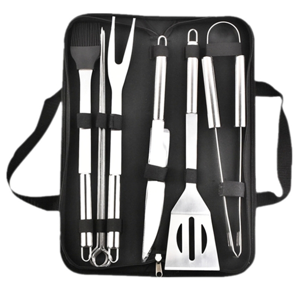Stainless Steel Grilling Tools 9PCS Set 2