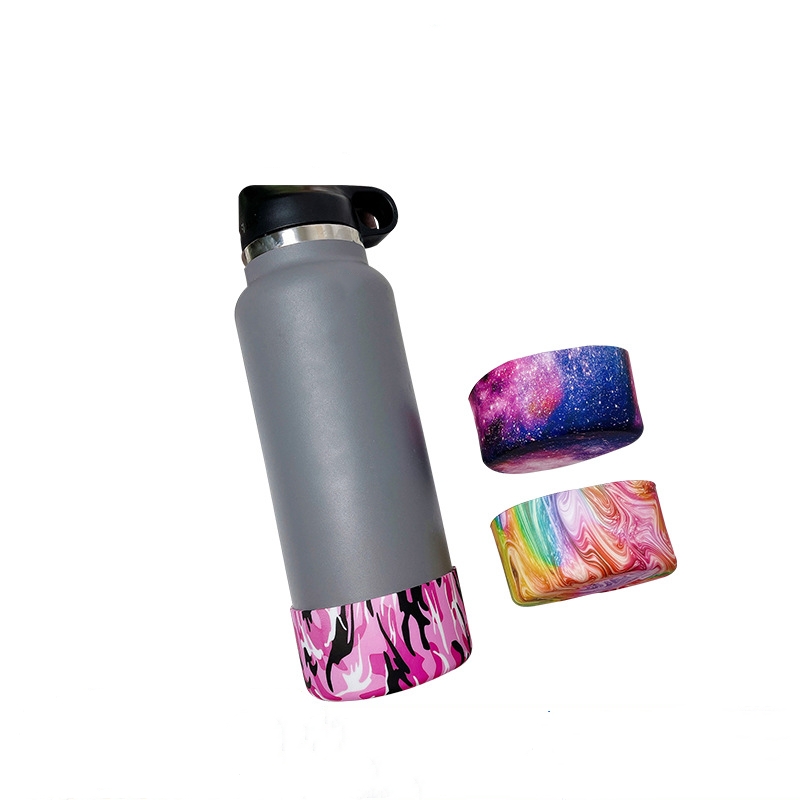 Custom Silicone Water Bottle Boots 2