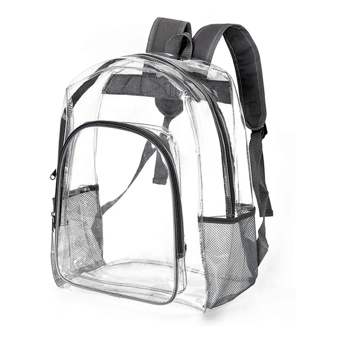 Clear Backpack Heavy Duty See Through Bookbag 3