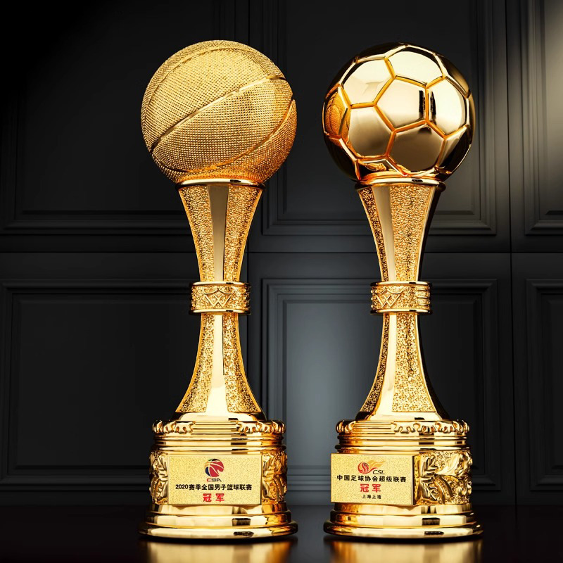 Metal Soccer Trophy 5