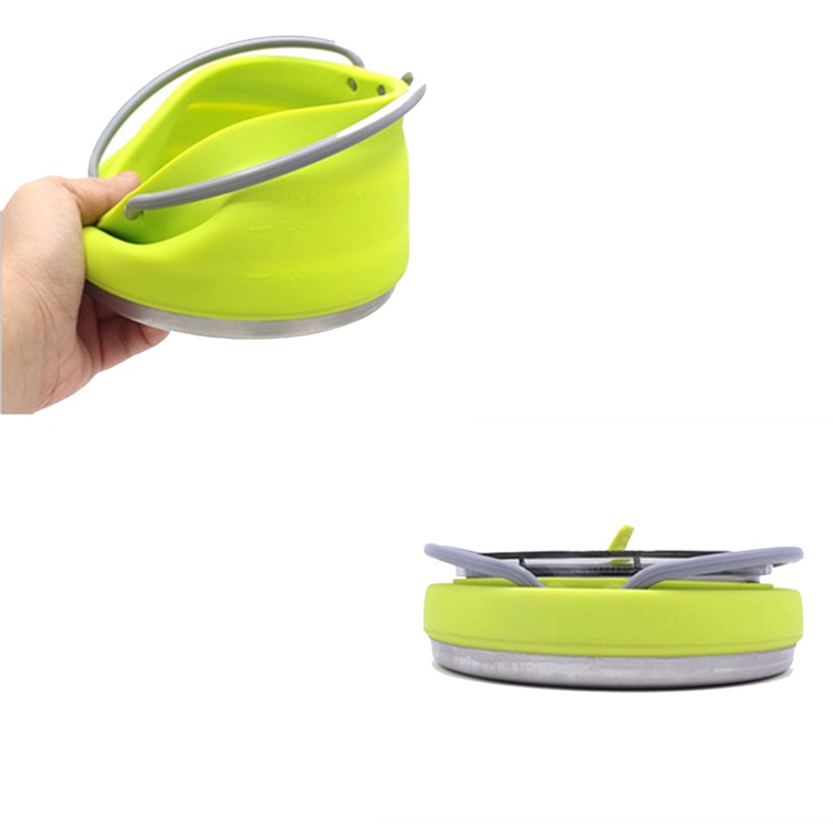 Travel silicone folding water bottle 2