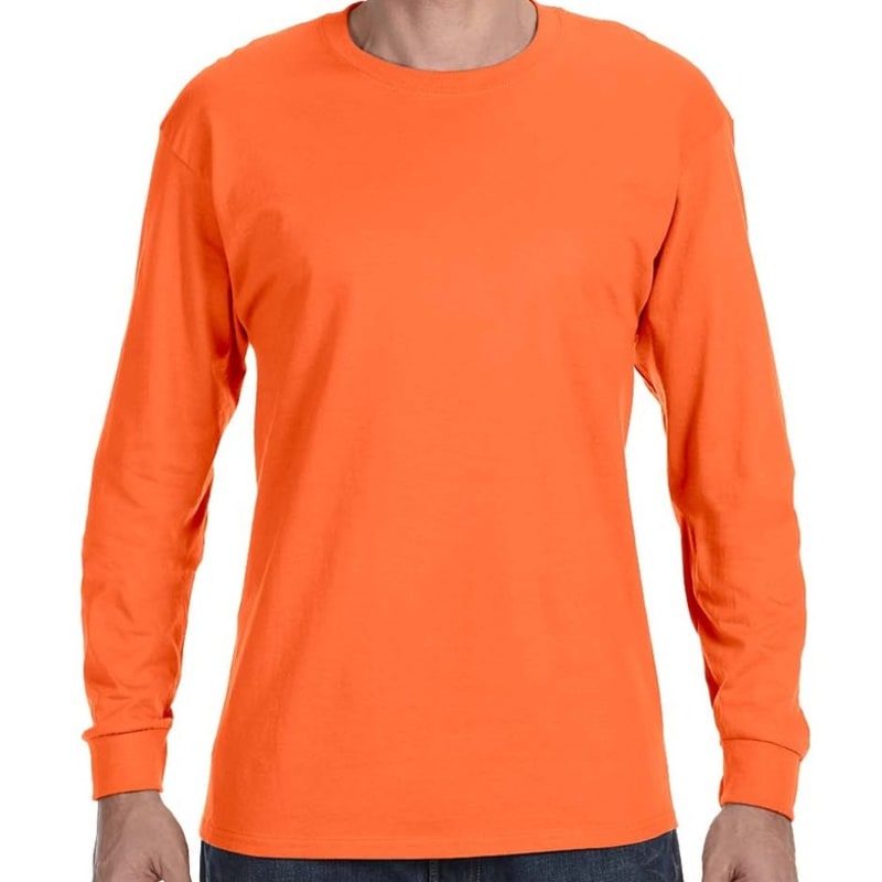 Jerzees 5.6 Oz., 50/50 Heavyweight Blend™ Long-Sleeve T-Sh 27