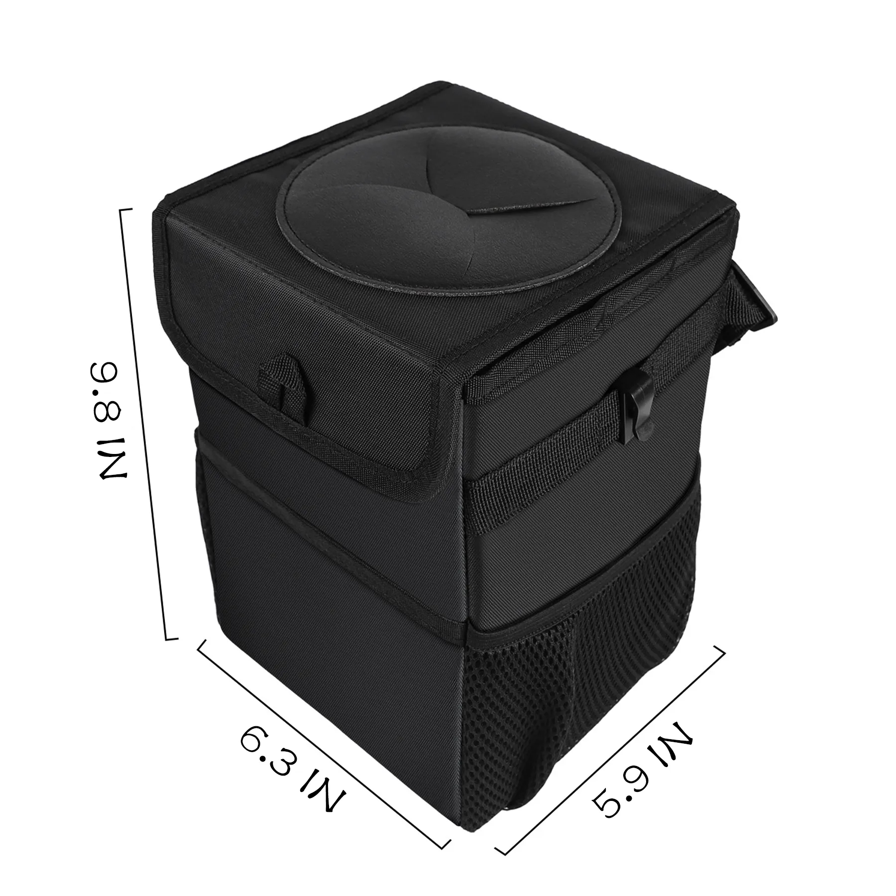 Oxford Multi Functional Foldable Car Trash Can 6